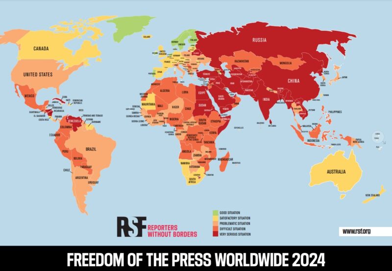 Press Freedom by Countries
