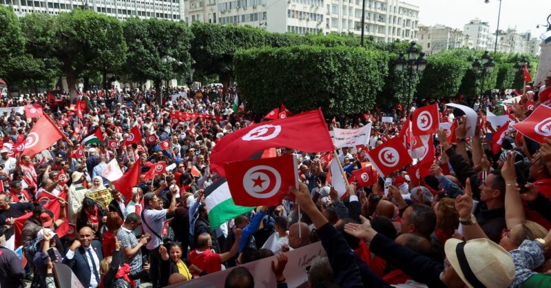 tunis protests